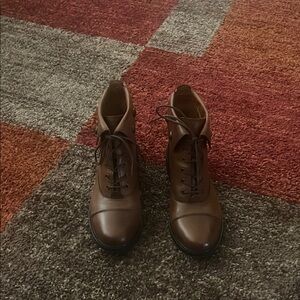 Patricia Nash Brown Ankle Boots